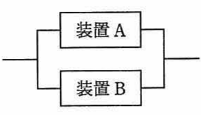装置Aと装置Bが並列接続されたシステム構成図